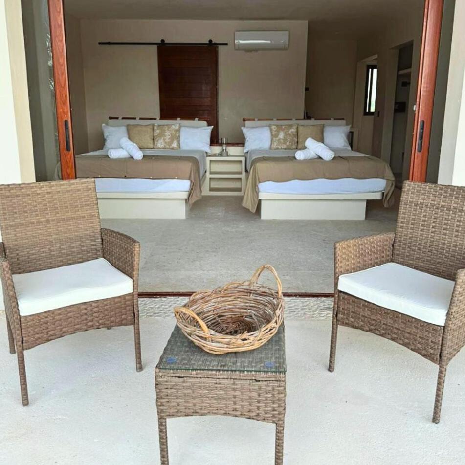 Dk Luxury Ocean Front Villa - Adults Only Isla Holbox Bagian luar foto